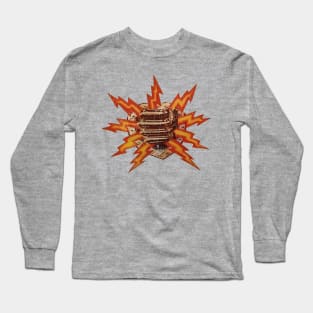 Power Speed Engine Vintage Long Sleeve T-Shirt